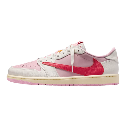 Nike Air Jordan 1 Retro Low OG SP Travis Scott Sail Tropical Pink